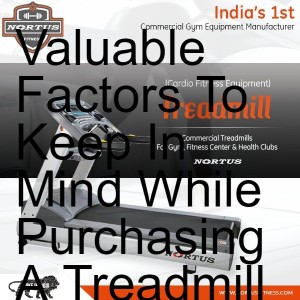 Valuable Factors To Keep In Mind While Purchasing A Treadmill