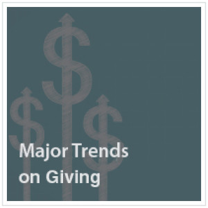 Major Trends on Giving