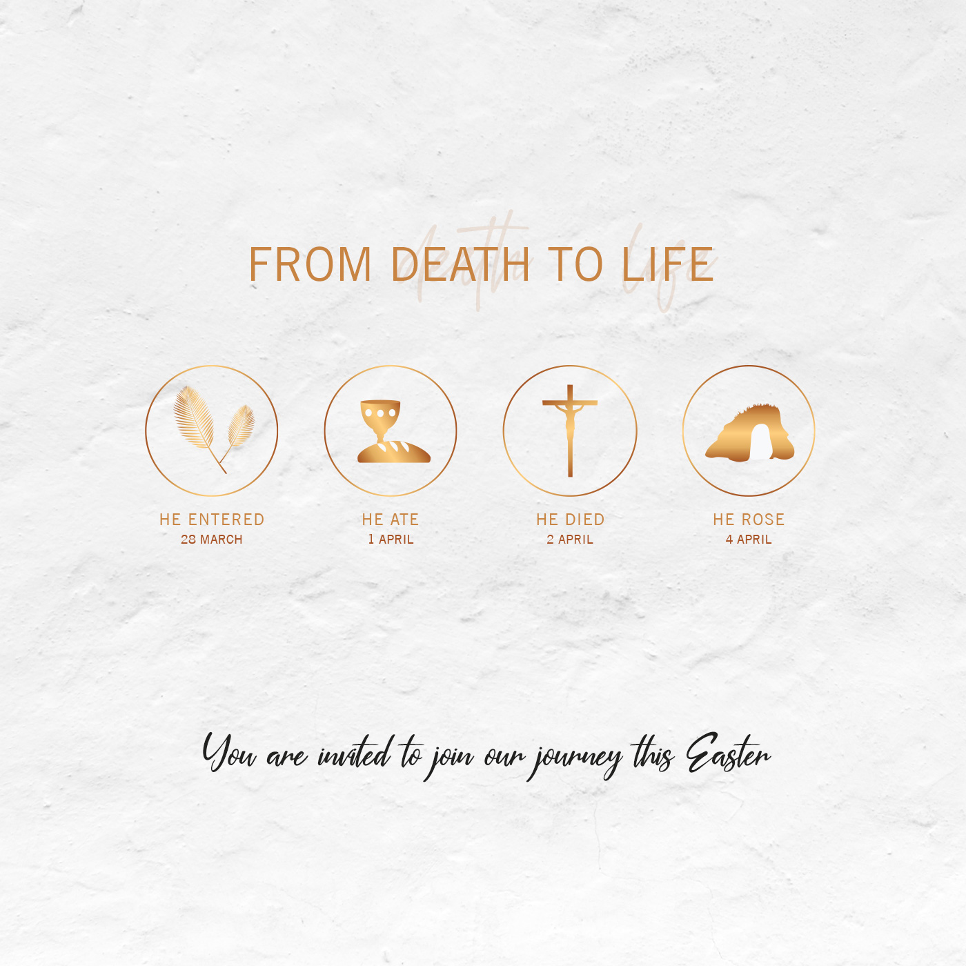 From Death to Life - He Rose - Kelly Cicatello