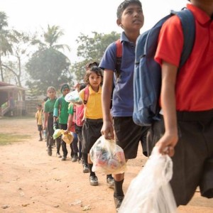 Indian School Educates Students Who Pay Tuition With Plastic Waste Instead of Money