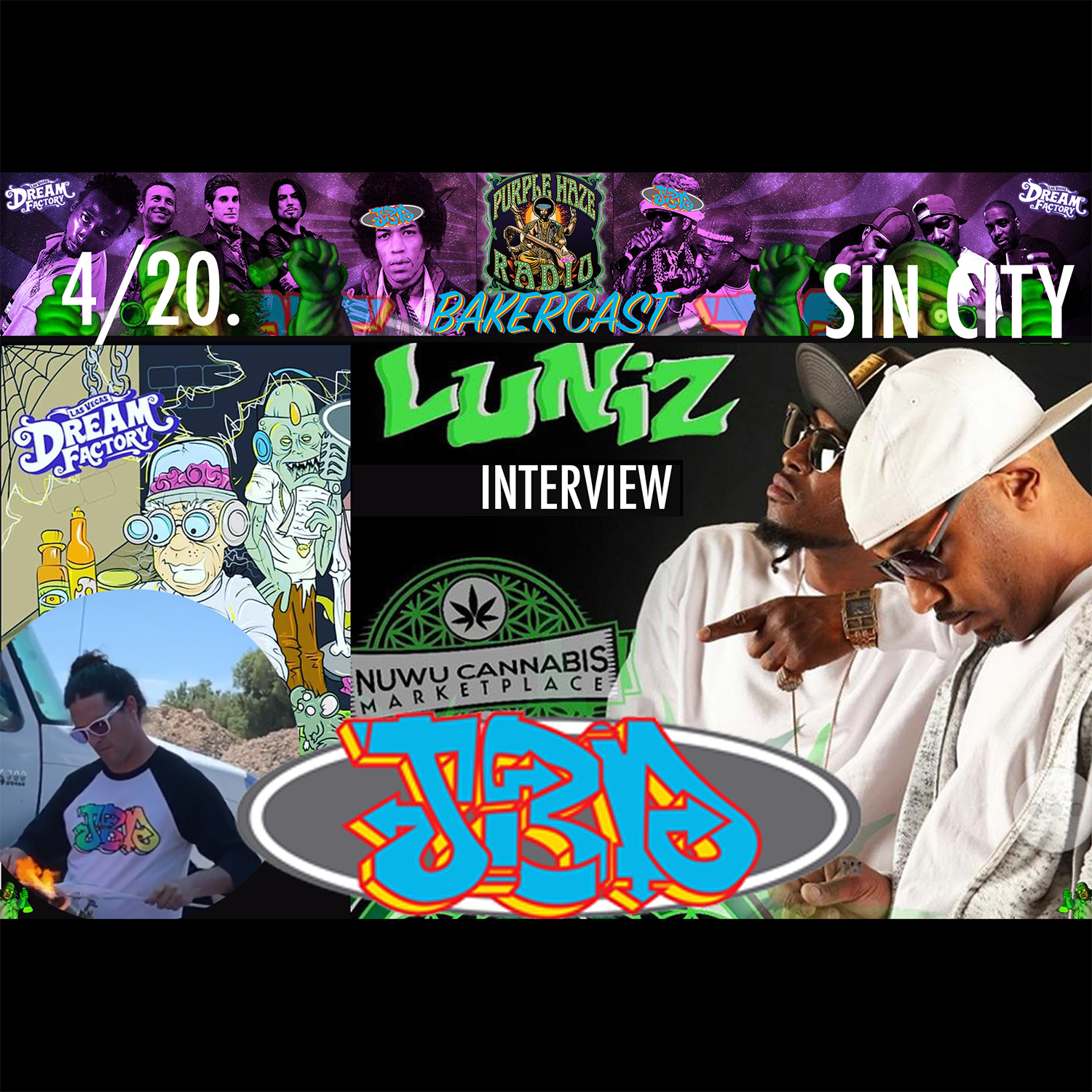 Bakercast | 4/20 Interview with The Luniz from NUWU Cannabis Marketplace