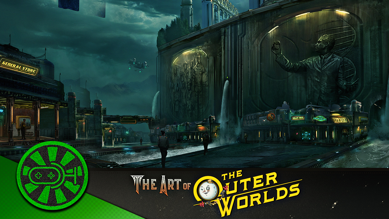 The Outer Worlds' Condemnation of Capitalism Told Through Art Design