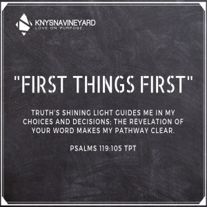 First Things First (Part 7) - Pastor Steve Olivier