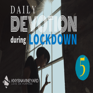 Daily Devotion 5 - Pastor Dee Olivier