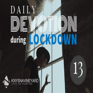 Daily Devotion 13 - Pastor Steve Olivier