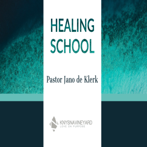 Healing School - Pastor Jano de Klerk