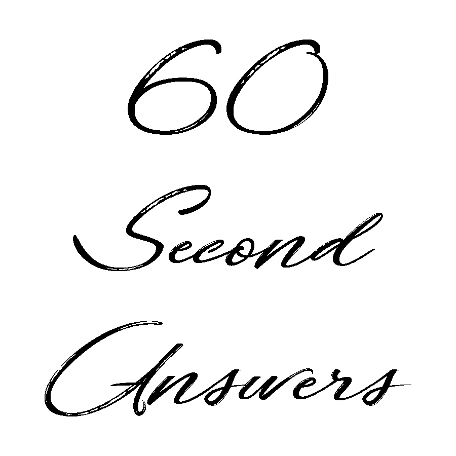 60 Second Answers Episode 3 - Intimacy in Worship