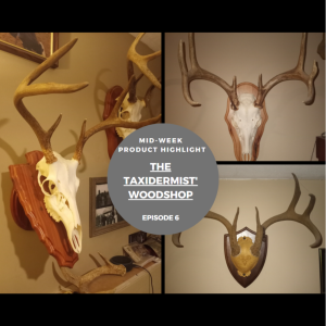 Ep. 28: Mid-Week Product Highlight Episode 6- The Taxidermist‘ Woodshop