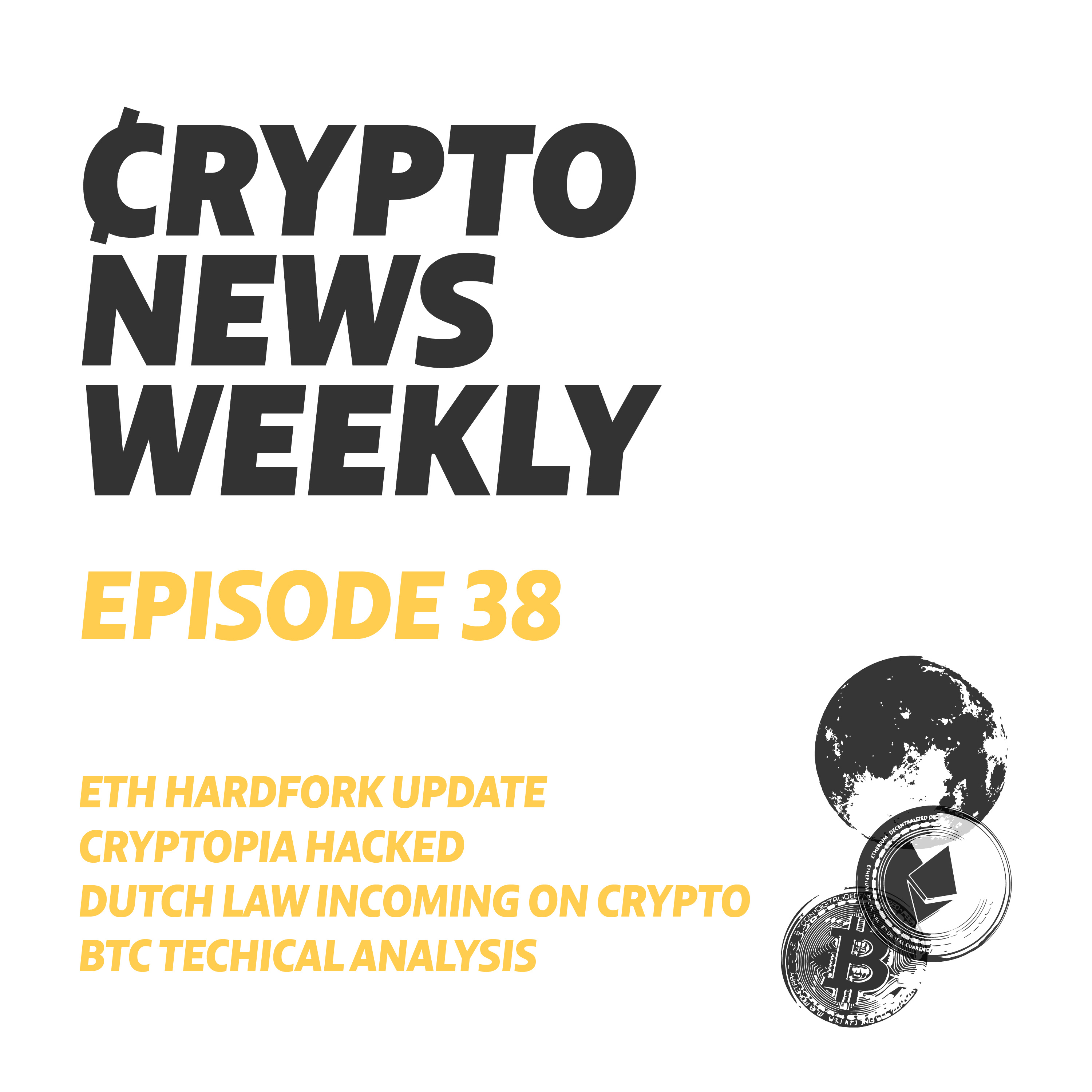 Ep038 - Crypto News Weekly - The Cryptopia Hack