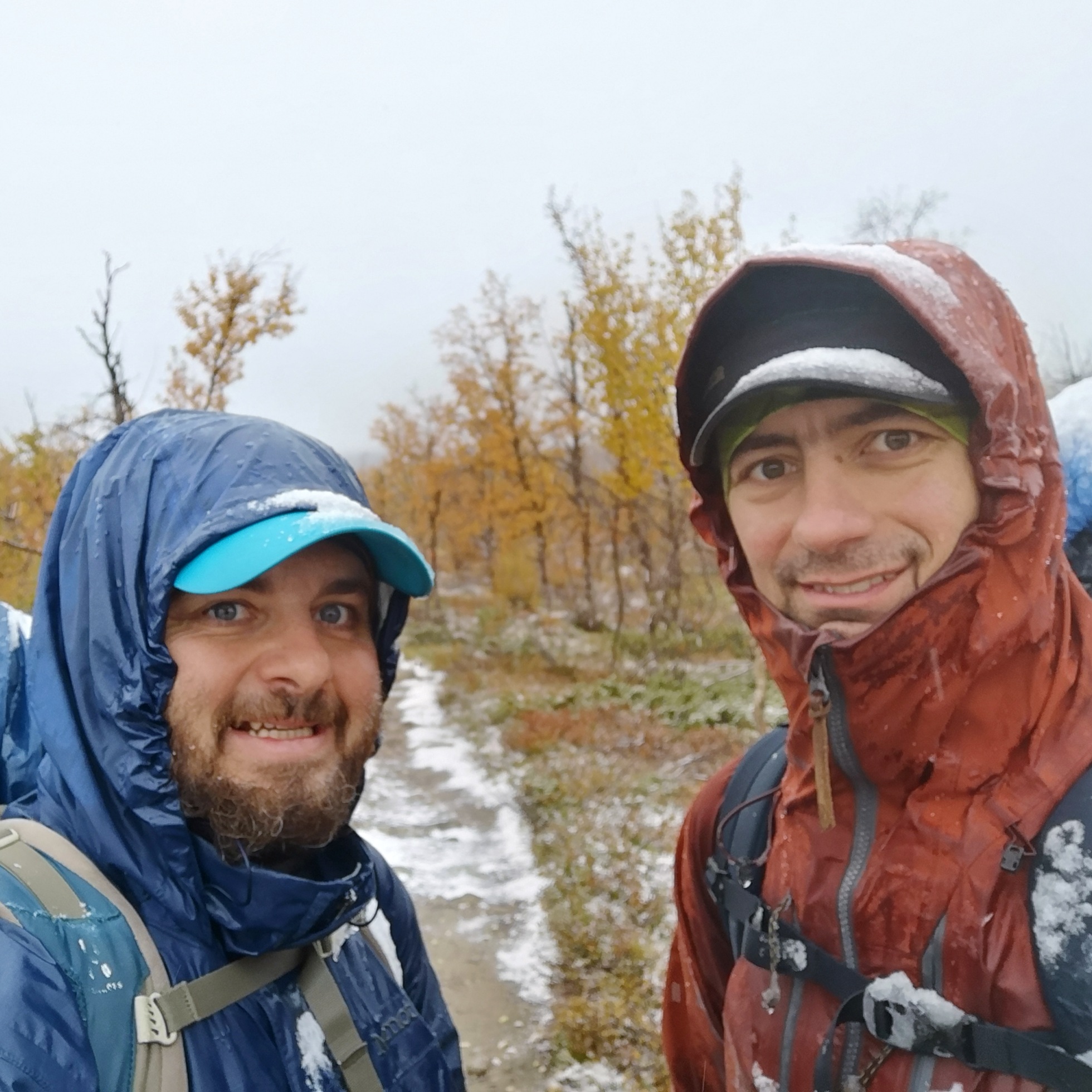 Jesenná Kungsleden s Palim a Ľubom