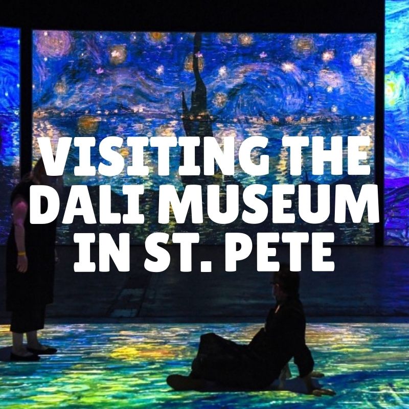 Visiting the Dali Museum in St. Pete.