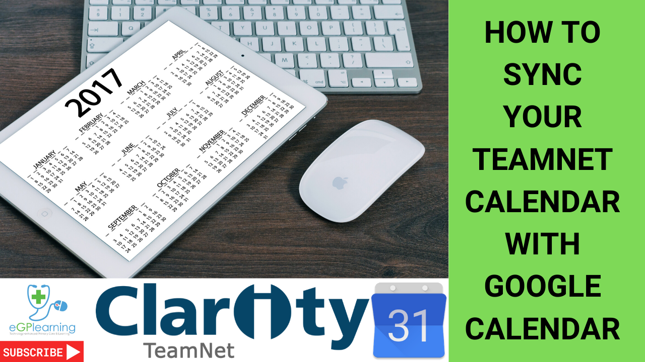 How to sync your Clarity TeamNet Calendar with Google Calendar
