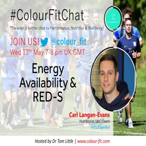 Episode 22: Energy Availability & RED-S with Dr Carl Langan-Evans