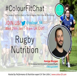 Episode 10 - Rugby Nutrition with Saracens Performance nutritionist George Morgan