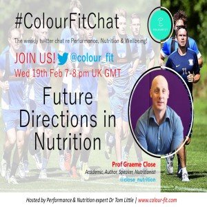 Episode 13 - Future Directions in Sports Nutrition with Prof Graeme Close