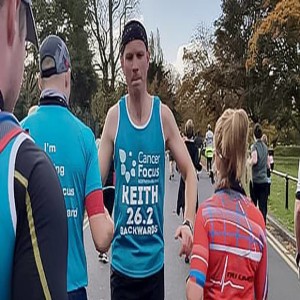 Podcast #41 Keith Clarke 100 Mile Record Breaking Run Backwards, Deca Ironman raising over 100k for Charity