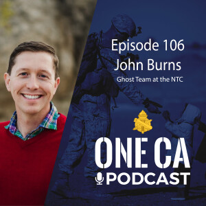 106: Major John Burns on Ghost Team at NTC