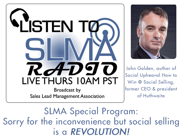 SLMA Special Program: Sorry for the inconvenience but social selling is a revolution