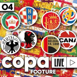 Live Copa #04 | Espanha 7-0 Costa Rica, Japão 2-1 Alemanha, Marrocos 0-0 Croácia e Canadá 0-1 Bélgica