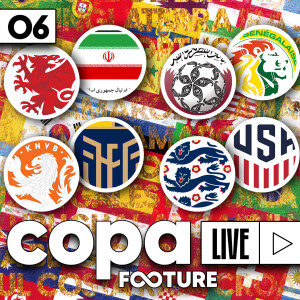 Live Copa #06 | Senegal 3-1 Catar, Holanda 1-1 Equador, Irã 2-0 Gales e Inglaterra 0-0 EUA