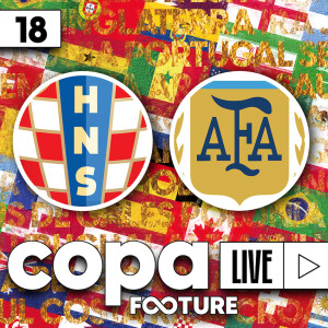 Live Copa #18 | Argentina e Croácia na semifinal: Brasil eliminado e a Copa de Messi
