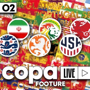 Live Copa #02 | Inglaterra 6-2 Irã, Senegal 0-2 Holanda e Gales 1-1 Estados Unidos