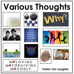 Various Thoughts - part 2 of 3