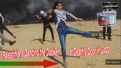 Dancing the Dabkeh At Death's Door In Gaza