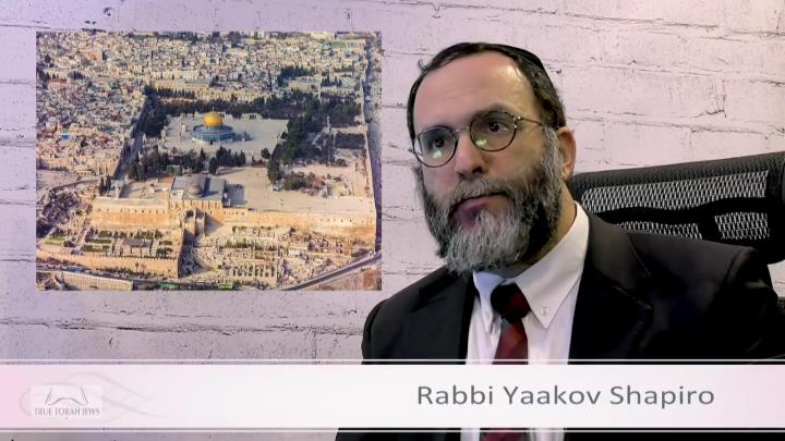 Rabbi Reacts To Trump's Jerusalem Eternal Capital of Jewish People