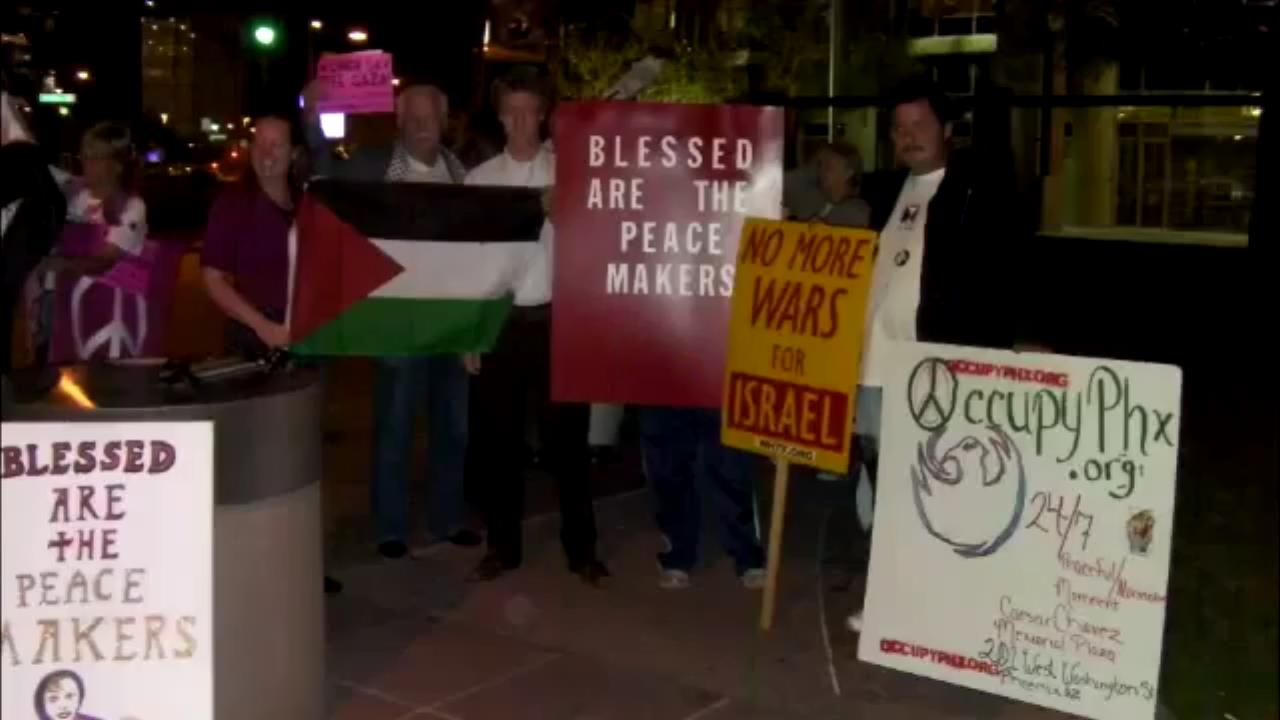 Solidarity Palestine Meets Occupy Phoenix