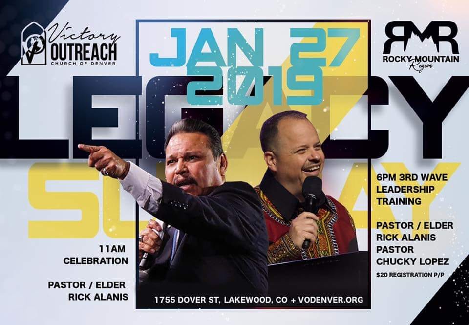 Pastor Chucky Lopez: Legacy Sunday Leadership Training (01.27.19)