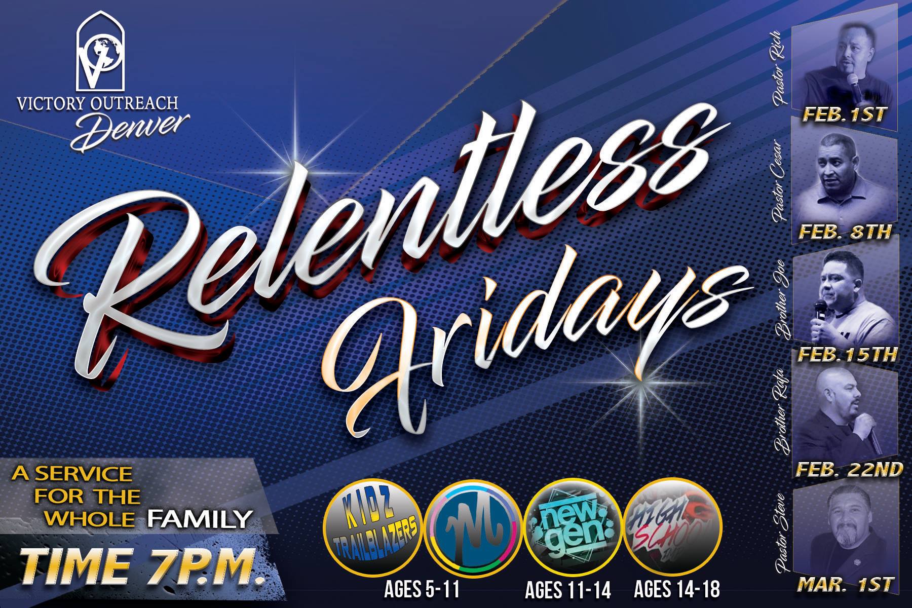 Pastor Steve Dominguez: “Relentless For Change” (03.01.19)