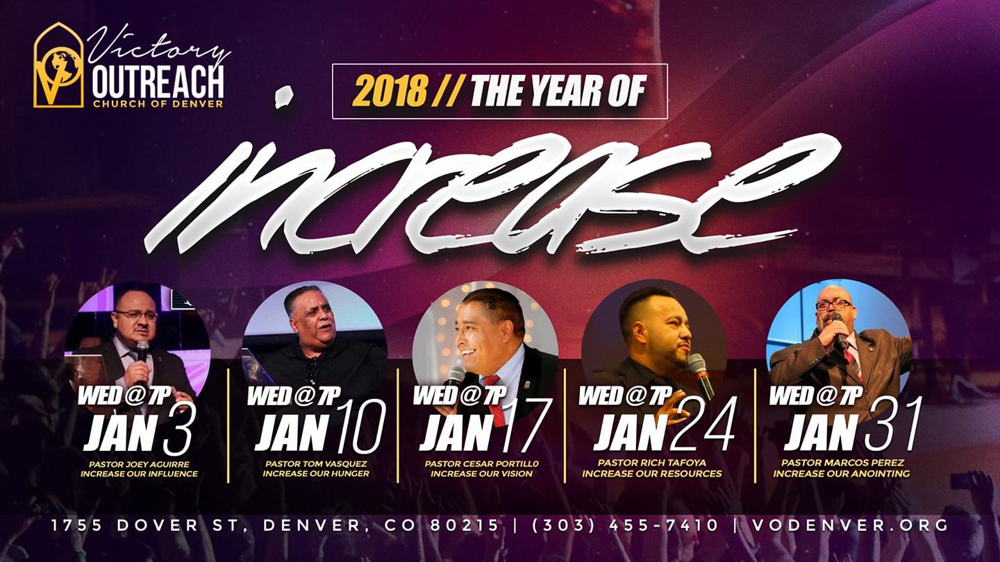 Pastor Marco Perez The Year Of Increase Series: “Passion Don’t Need Permission” (01.31.18)