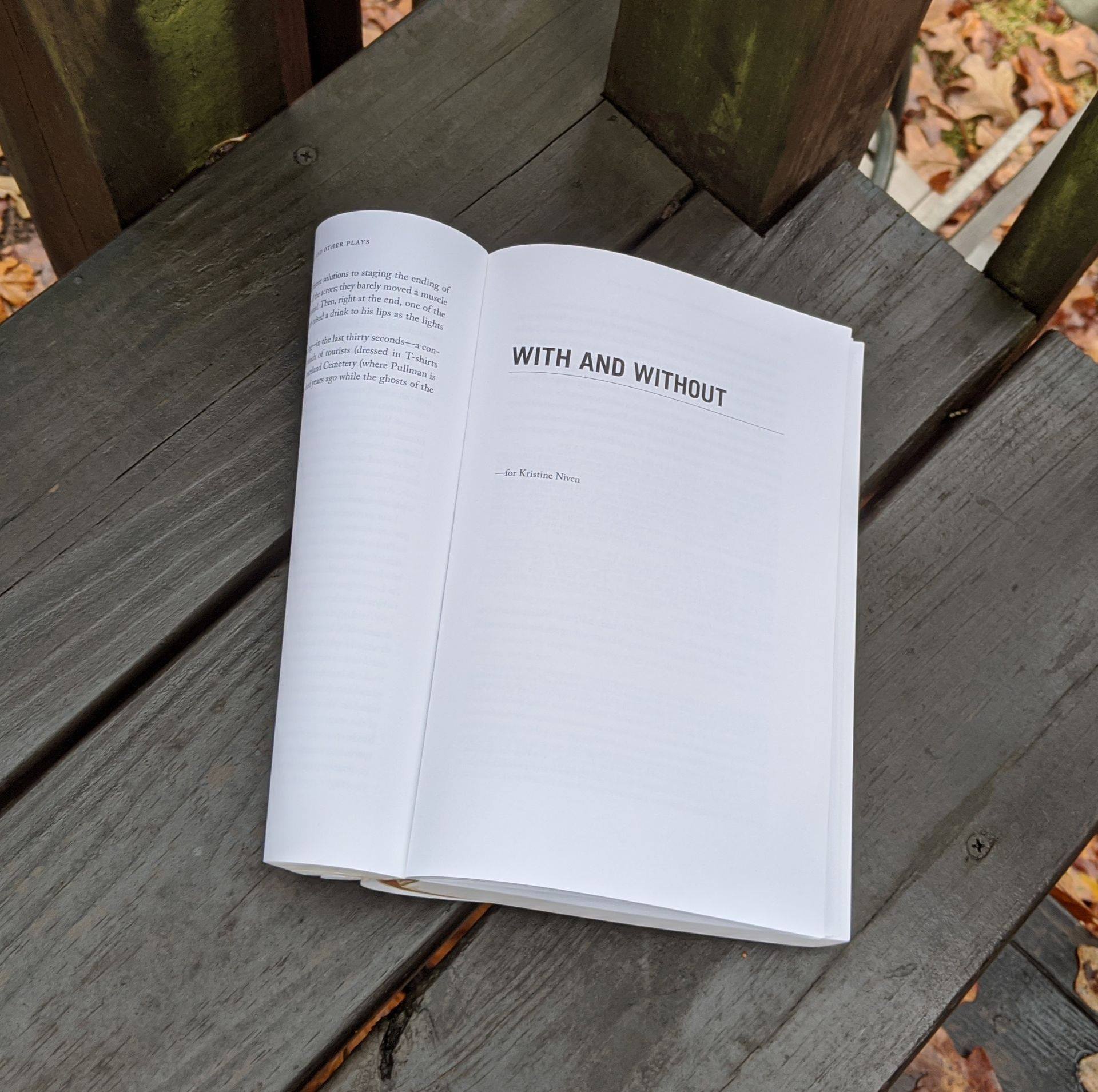 No Script: The Podcast | S3 Episode 22: “With and Without” by Jeffrey Sweet