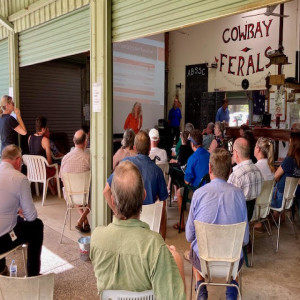 FAB FM Attends Daintree Public Consultation Meeting - Paul Makin Speaks To Locals And Asks What They Want - Two Ferries Or A Bridge? - Some Interesting Comments Came Forward