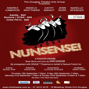 Cast Members from the Clink Theatre join Gazza to discuss their latest production Nunsense 