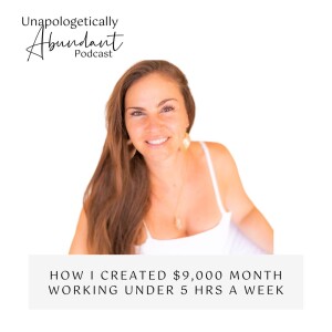 How I created $9,000 month working under 5 hrs a week