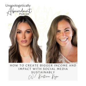 How to create bigger income and impact with social media sustainably with Kristina Kajic