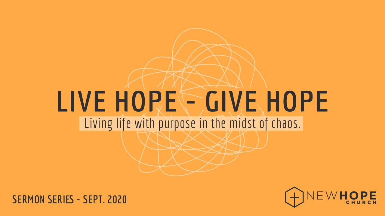 Live Hope - Give Hope - Stories Of Hope - Tim Broughton