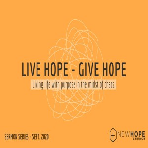 Live Hope - Give Hope - Stories  Of Hope - Tim Broughton