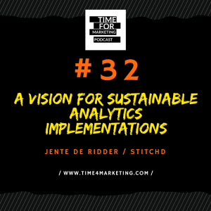 #32 - Jente De Ridder - A Vision for Sustainable Analytics Implementations