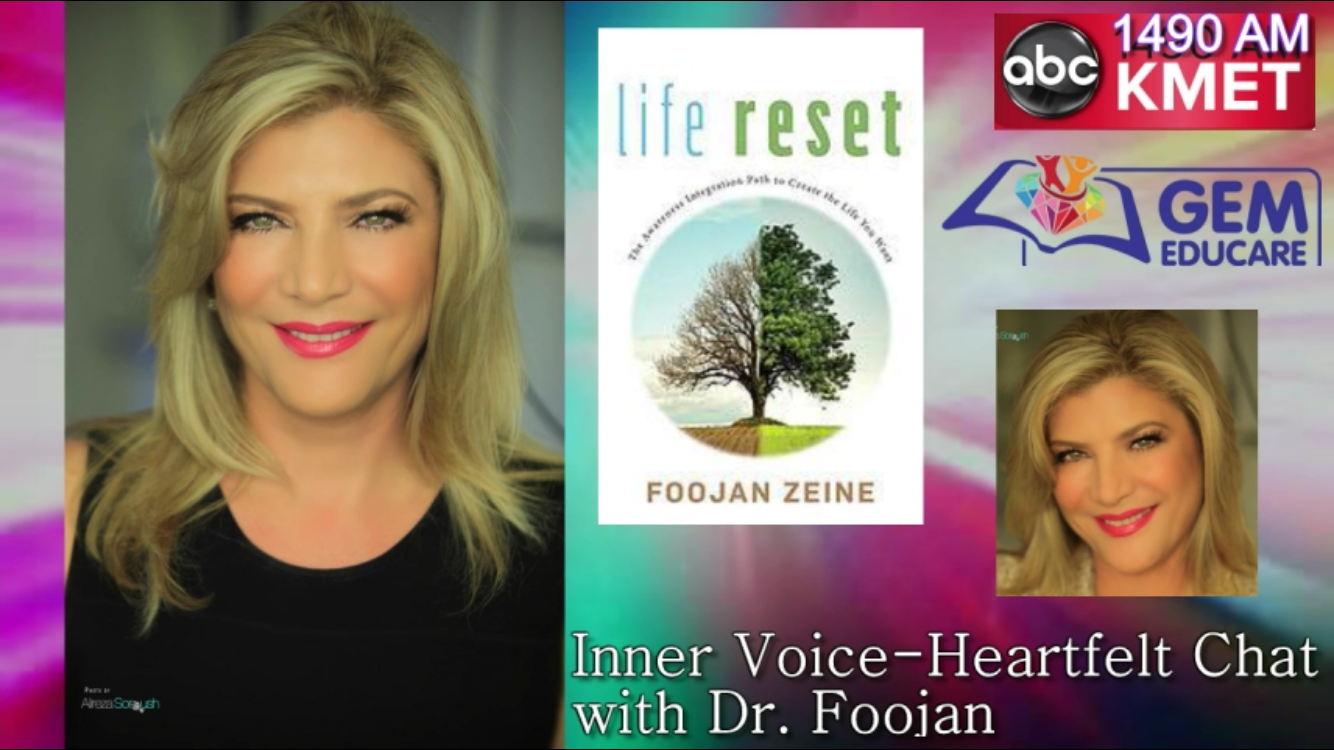 Inner Voice - a Heartfelt Chat with Dr. Foojan - Interviews with Krista Rizzo an Transformational Coach 
