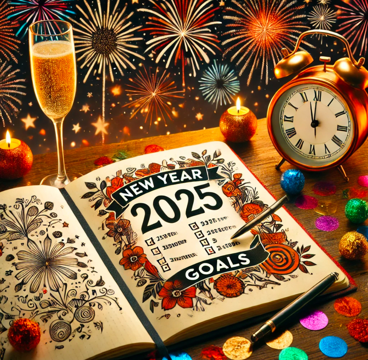#190 - The New Year 2025 with the New Year's Resolutions episode artwork