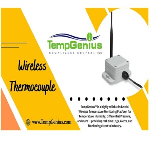 Experience Precision Temperature Monitoring with TempGenius Wireless Thermocouple