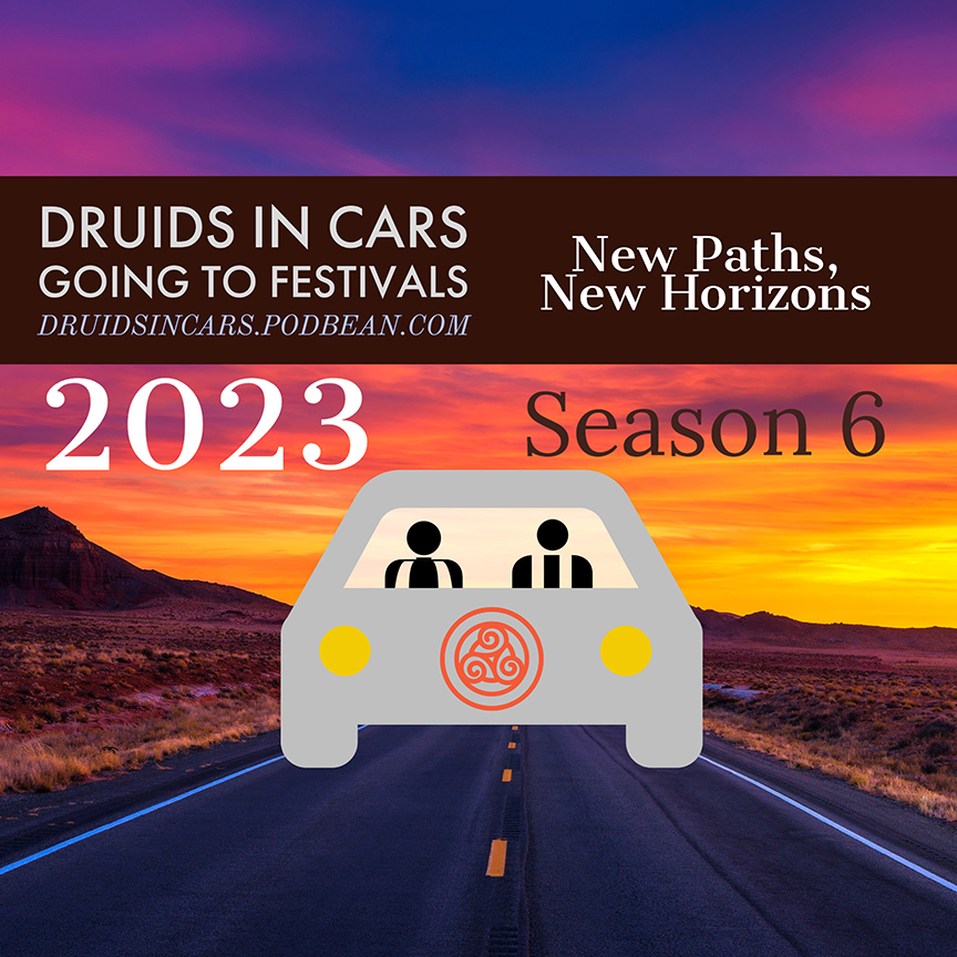 Druids In Cars, Going To Festivals