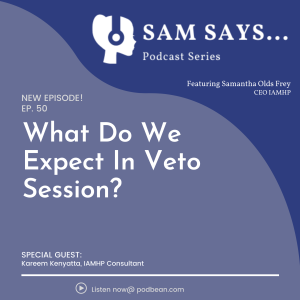 Ep. 50: What Do We Expect in Veto Session?