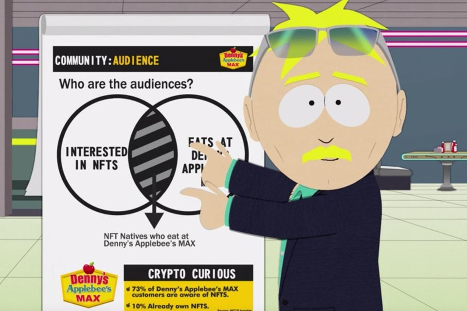 SOUTH PARK SE BURLA DE LOS NFT