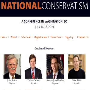 Libertarian Hunter DeRensis Critiques the National Conservatism Conference