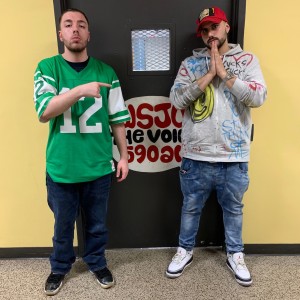 Hot 97's Hip Hop Mike on "Sports and Hip-Hop with DJ Mad Max" on WSJU Radio at St. John's University