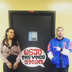 Ellenaij and Weedy Weez on "Sports and Hip-Hop with DJ Mad Max" on WSJU Radio at St. John's University